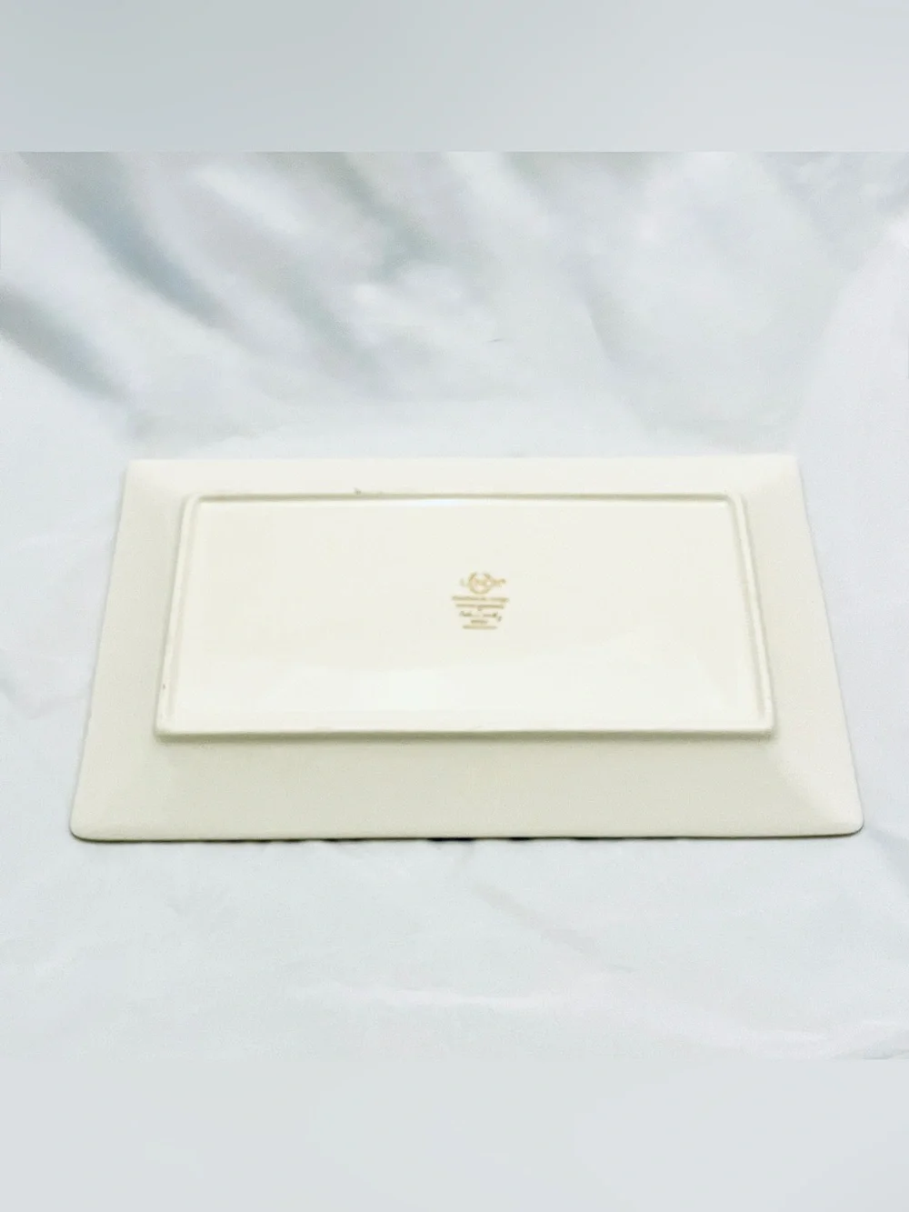 Lenox Winter Greetings Rectangular Tray Plate Catherine Mcclung Retired EUC